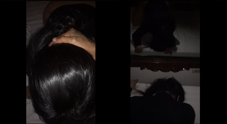 Ajak seorang mahasiswa muda ke motel untuk mengajari Anda cara menghisap ayam
